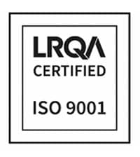 LRQA CERTIFIED ISO 9001